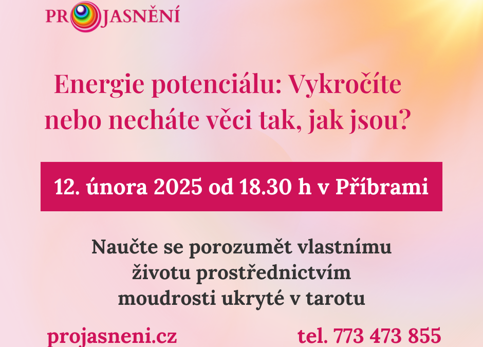 12. 2. 2025 – Jak najít rovnováhu ve vlastním životě